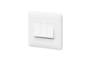 MK Base 10AX 3G 1WAY Switch - Small Rocker (MB4863W1WHI)