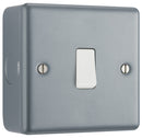 BG MC512 Metal Clad Single Switch, 10Ax 2 Way