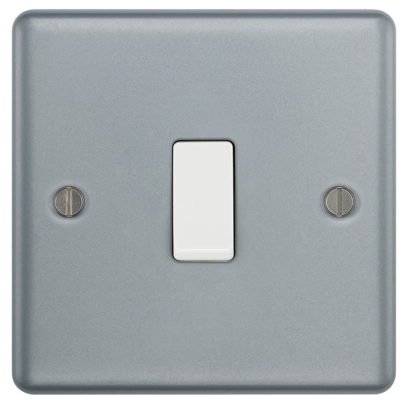 BG MC512 Metal Clad Single Switch, 10Ax 2 Way