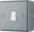 BG MC512 Metal Clad Single Switch, 10Ax 2 Way