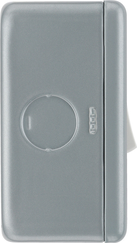 BG MC542 Metal Clad 10A, 2-Way Double Switch