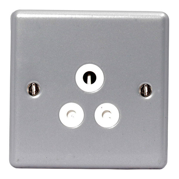 BG MC529 Metal Clad 5A Single Unswitched Socket