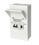 Danson E-MG04216E 4 Module Consumer Unit (Garage Unit)  63A-30mA RCD, 1 x 6A  & 1 x 32A MCB