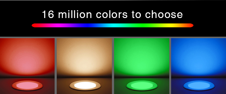 Multi-colour (RGB+CCT), Smart LED Panel, 12W (ML-066)