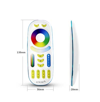 4 Zone Remote Control for Smart LED Fittings, 2.4G (ML-92)