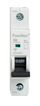 Fusebox MT06B061 6A 6kA 1 pole B CURVE MCB