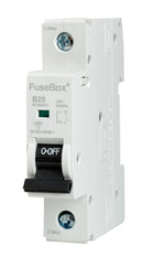 Fusebox MT06B251 25A 6kA 1 pole B CURVE MCB