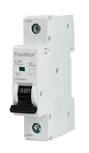 Fusebox MT06C201 20A 6kA 1 pole C Curve MCB