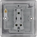 BG NBN12 Nexus Metal Black Nickel Single Switch, 20A x 2 Way
