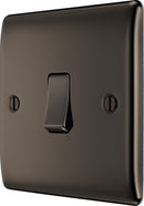 BG NBN13 Nexus Metal Black Nickel Intermediate Switch, 10Ax 2 Way