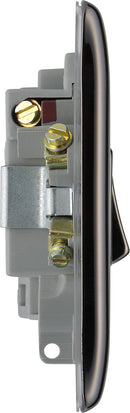 BG NBN50 Nexus Metal Black Nickel Switched 13A Fused Connection Unit