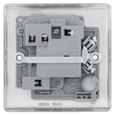 BG NBS50 Nexus Metal Brushed Steel Switched 13A Fused Connection Unit