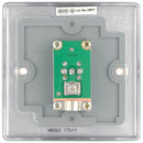 BG NPC60 Nexus Metal Polished Chrome Single Socket for Tv or FM Co-Axial Aerial Connection