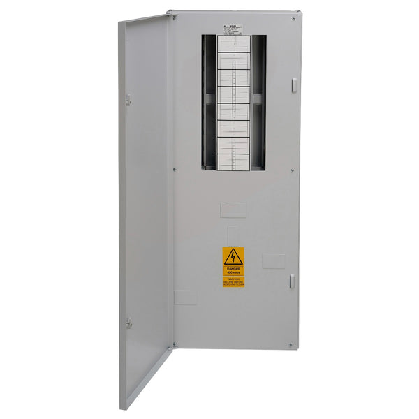 Wylex NHTN16L250 16-Way 250A Surface 3P+N Distribution Board (Replaces NHTN25160MR)