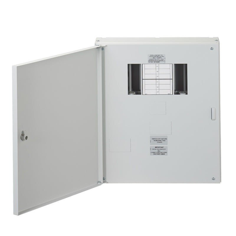 Wylex NHTN04L 4-Way 125A Surface 3P+N Distribution Board