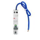 Wylex NHXS1C10 10A 30mA SP with Swi. Neutral C Curve 6kA Type A Mini. RCBO