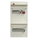 Wylex NMDRS14SSLHIA 14 Way Duplex High Integrity Consumer Unit 100A Main Switch, 80A 30mA RCDs x2, Flexible Configuration