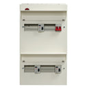 Wylex NMDRS18HI 18 Way Duplex High Integrity Consumer Unit 100A Main Switch, 80A 30mA RCDs x3, Flexible Configuration
