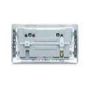 BG NPC22U3W Nexus Metal Polished Chrome 2x Swi. 13A Power Skt w- Usb Charging - 2X Usb Skts (3.1A)