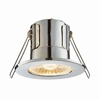 Saxby 74711 ShieldECO 800 IP65 8.5W Warm White, Chrome plate