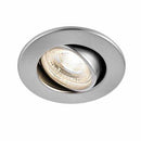 Saxby 78523 ShieldECO 800 Tilt 8.5W Cool White, Satin nickel plate