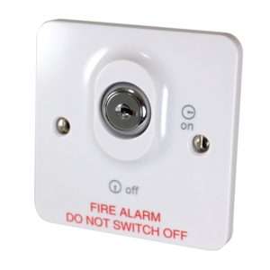 C-Tec BF319 Fire Alarm Control Panel Mains Keyswitch