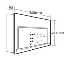 C-TEC CFP702-2 CFP AlarmSense 2 Zone Two-Wire Fire Alarm Panel