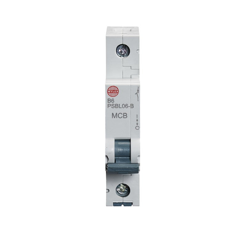 Wylex PSBL06-B 6A, B-Type Single Pole MCB