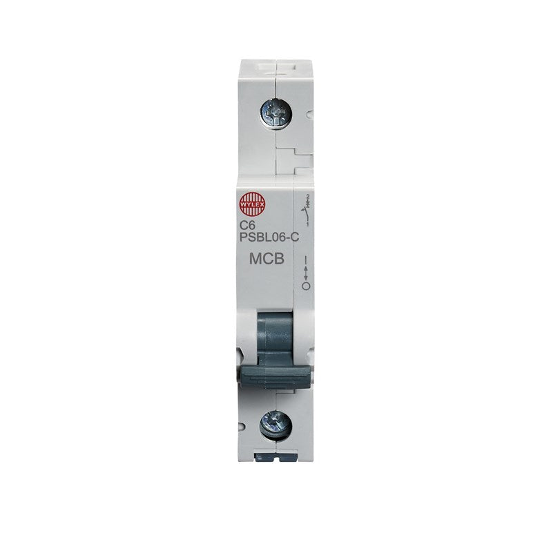 Wylex PSBL06-C 6A, C-Type Single Pole MCB