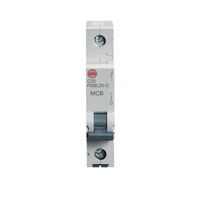 Wylex PSBL20-C 20A, C-Type Single Pole MCB