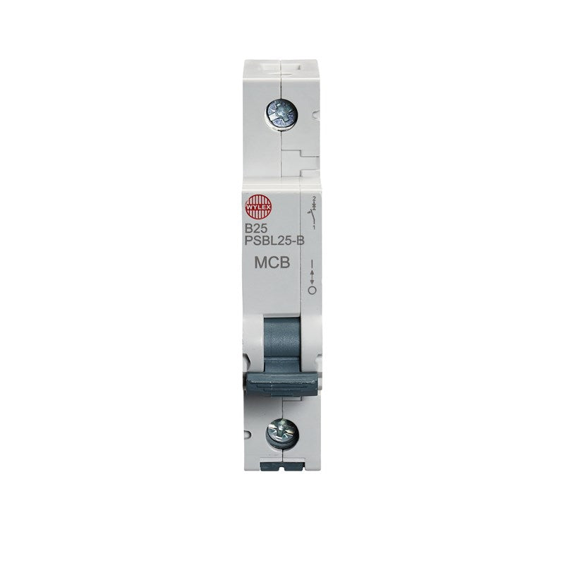 Wylex PSBL25-B 25A, B-Type Single Pole MCB