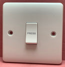 Quadrant QC316 10A 1-Gang Retractive Switch "Press"
