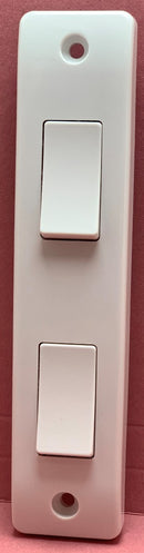 Quadrant QC3410 2-Gang Architrave Switch