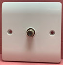 Quadrant QCSAT1 Single F-Type Satellite Socket Outlet