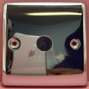 Quadrant Decor 20A Connection Plate with Polished Chrome Finish - QD-8220-PC-B