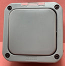 Quadrant Weatherproof 1 Gang 2-Way Switch IP65 Rating - QD-IP65R21