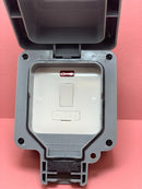 Quadrant Weatherproof 1 Gang Switched Spur IP65 Rating - QD-IP65SP