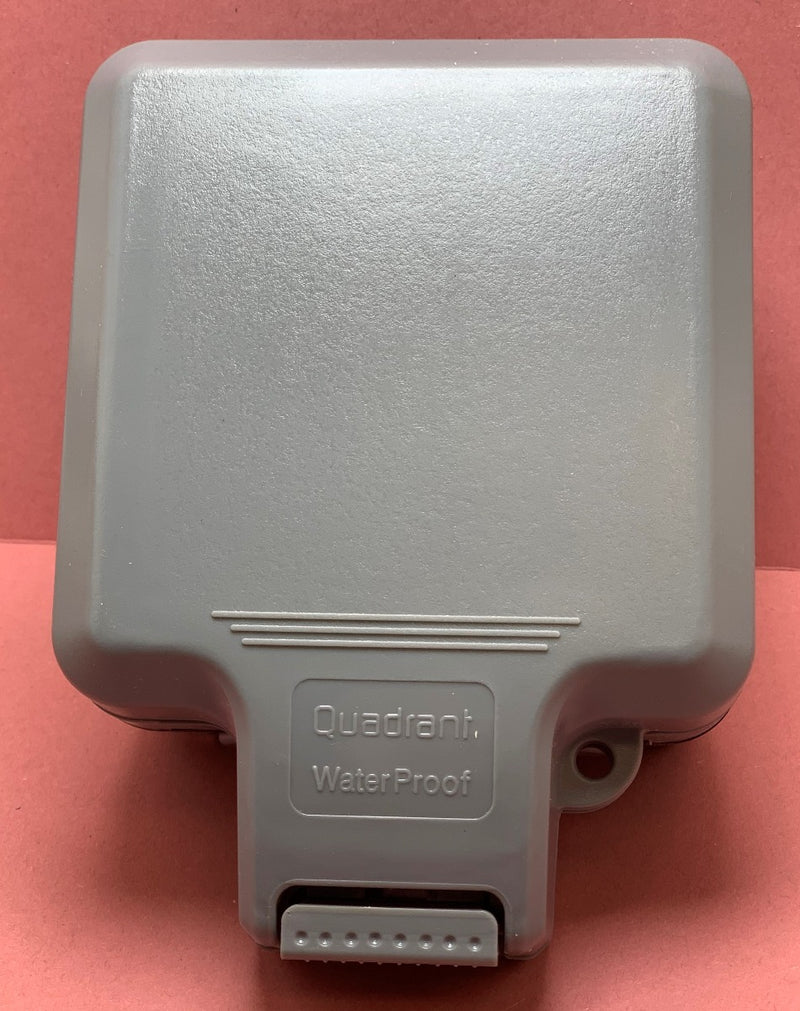 Qd Bit Socket Quadrant Weatherproof 1 Gang DP Switched Socket IP65 Rating - QD-IP65SS1