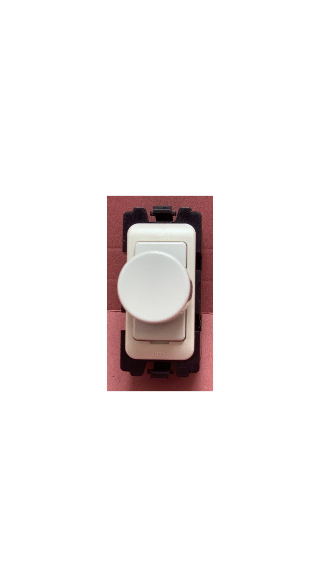 Quadrant Curveline Dimmer for Grid Plate, White - QGD400