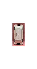 Quadrant Curveline 13A Fuse Carrier for Grid Plate, White - QGFUSE