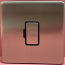 Quadrant Screwless 13A Unswitched Connection Unit in Chrome- QSS4130SC-B