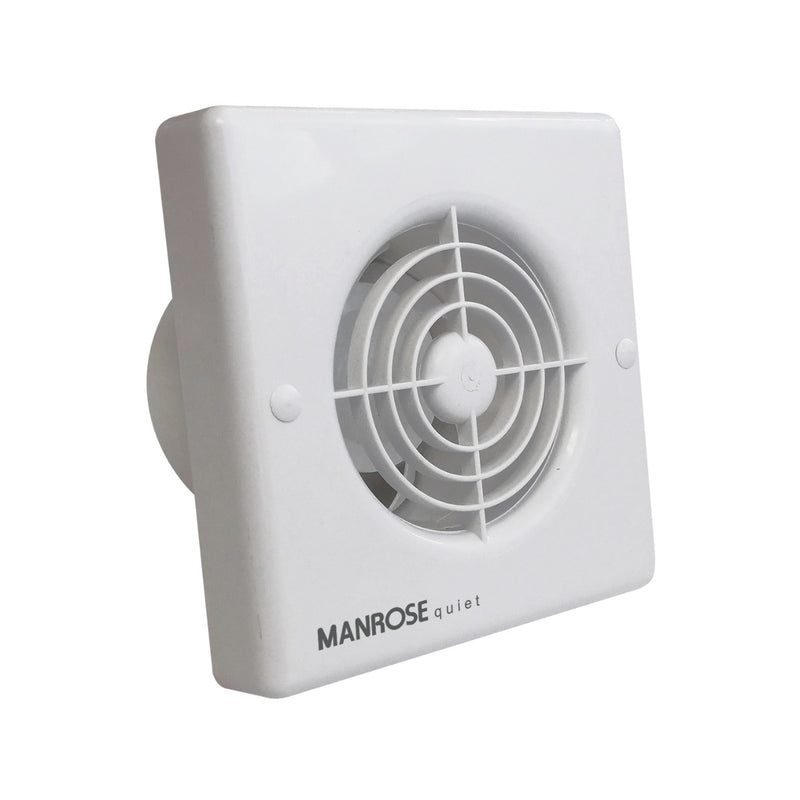 Manrose QF100SX5 - Quiet Fan - 100mm bathroom fan - IPX5