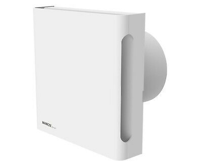 Manrose QF100HTX5CON 100mm Concealed Bathroom Fan w- Humidistat & Timer, IPX5