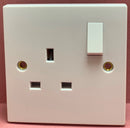 Quadrant XL Single Switched Socket Sp 13A - QXL405