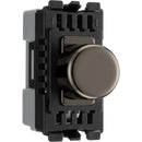 BG RBNDTR Nexus Black Nickel Grid Dimmer 2W