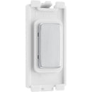 BG RBSBLNK Nexus Brushed Steel Grid Blank