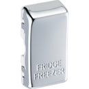 BG  RRFFPC Nexus Polished Chrome Grid Switch Cover "FRIDGE FREEZER"