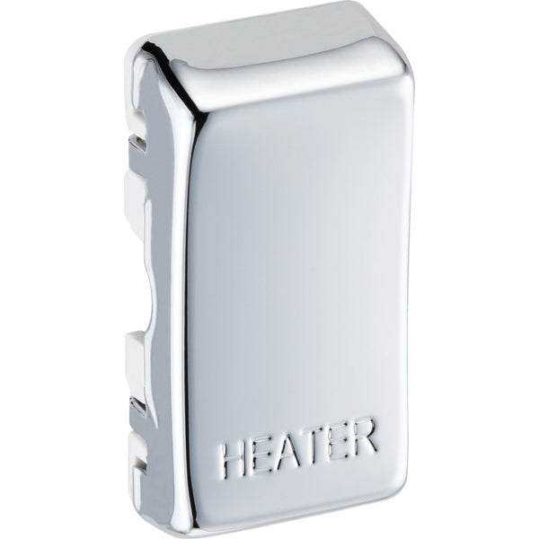 BG  RRHTPC Nexus Polished Chrome Grid Switch Cover "HEATER"