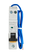 Fusebox RTAMB10 10A Mini-RCBO 6kA 2 pole (B Curve) Type A (Now RTAMB10BD)