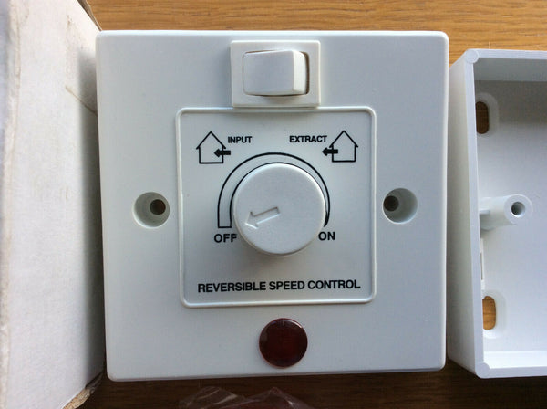 Manrose 1349 - Reversible Speed Controller (For XF-WF230-300 Series)